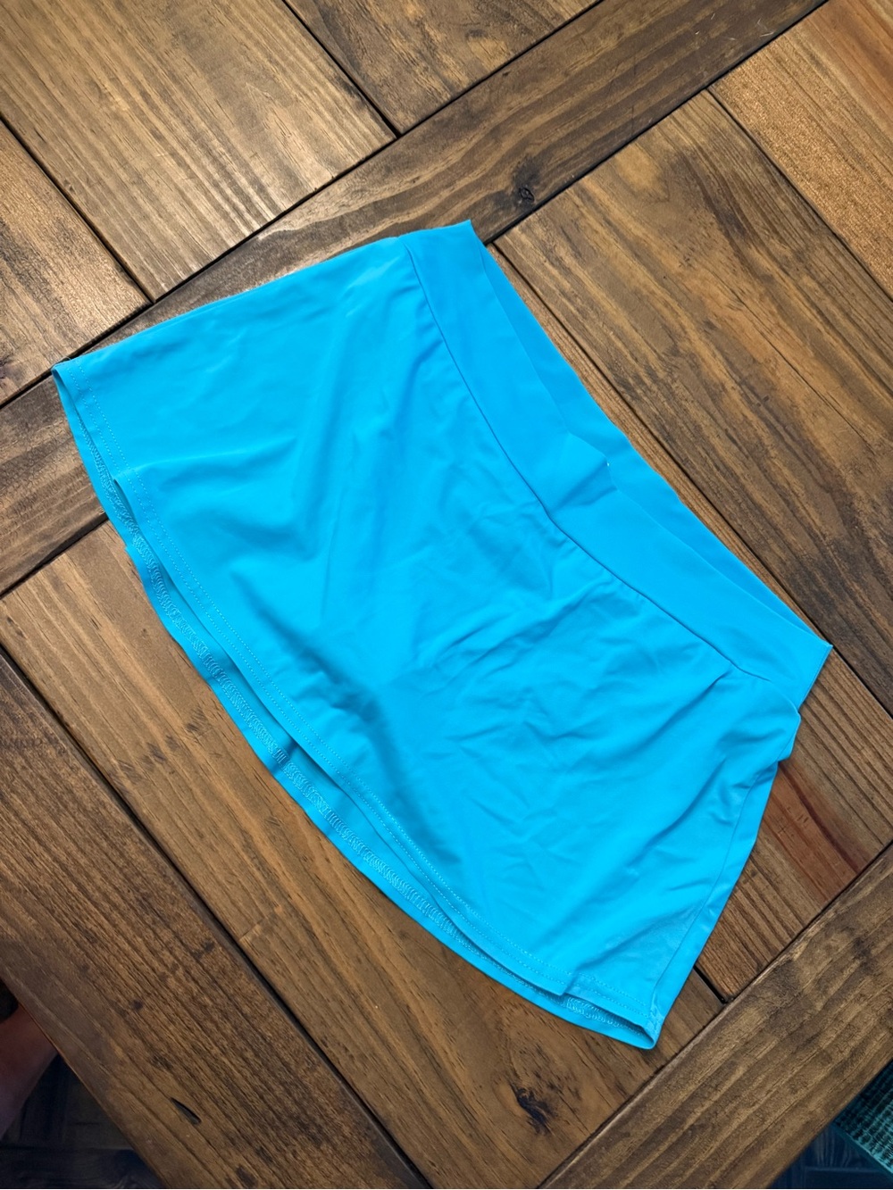 Bright Turquoise swim skirt